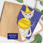 Birthday Cat Cards