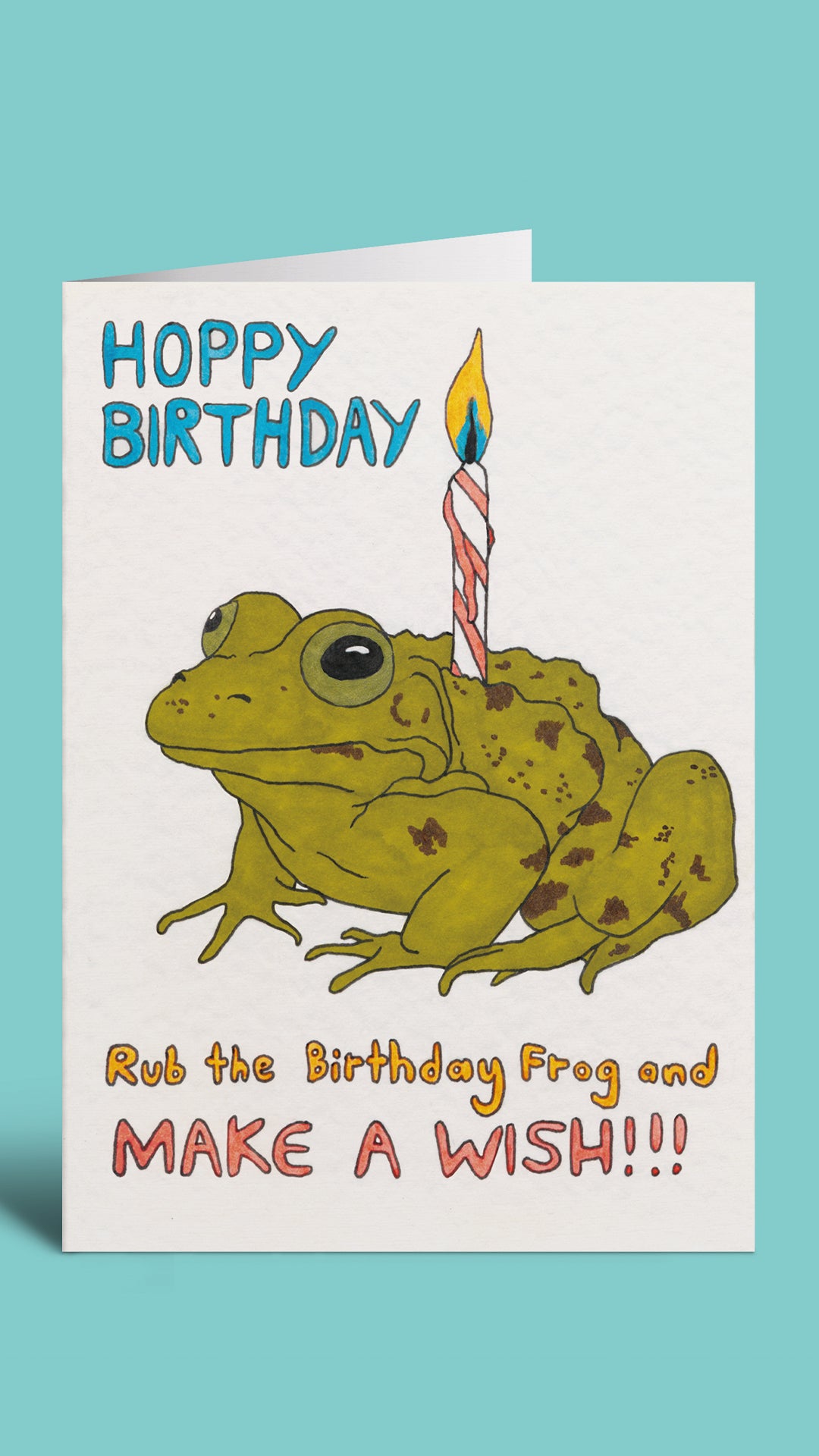 Hoppy Birthday Card