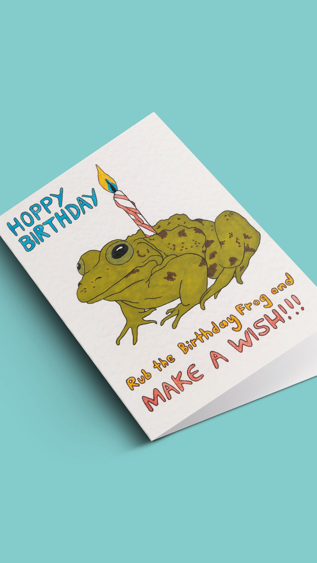 Hoppy Birthday Card