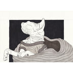 Sona 02, Ink & Marker on Paper